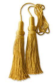 Кисть знаменная под золото (пара)