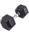 Гантель гексагональная DB-301 12 кг, обрезиненная, черный