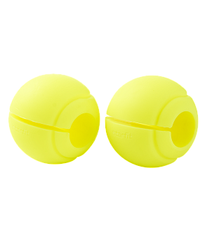 БЕЗ УПАКОВКИ Расширители хвата BB-111, d=25 мм, сферические, ярко-зеленый, 2 шт