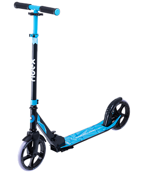 БЕЗ УПАКОВКИ Самокат 2-колесный Marvellous 200 мм, черный/синий БЕЗ УПАКОВКИ Самокат 2-колесный Marvellous 200 мм, черный/синий