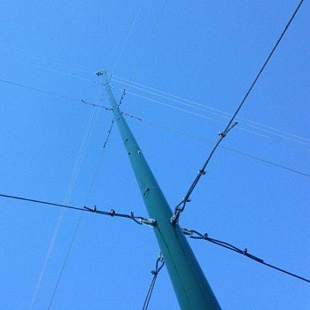 Мачта стальная составная 10 метров Мачта стальная составная 10 метров